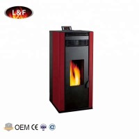 Fashion Design Security Beautiful Steel Plate Paint CE Certificates Wood Pellet Stoves